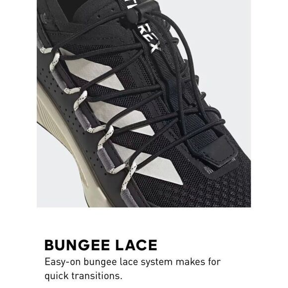 ADIDAS - NWTIB - L Sz 5.5 (36) Terrex Voyager 21 in Core Black & Chalk White - Picture 11 of 16